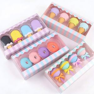 Gommes créatives en forme de bonbons et de glaces pour enfants, cadeaux pour la Journée des enfants, articles de papeterie adaptés aux écoles et aux enfants - Product Image 1