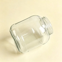 Frasco de Vidrio Transparente de Boca Ancha de 1500 ml para Encurtidos, Frasco de Conservación de Alimentos para Encurtidos