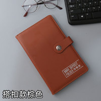 Großhandel A5 A6 Tagebuch mit Schloss Digitales Passwort PU Leder Notebook 6 Ring Lose blatt Budget Binder mit Papier im Inneren