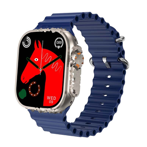Montre connectée carrée S8ultra/S9 pour hommes et femmes, bracelet en silicone, boîtier en alliage d'aluminium, suivi d'activité, fréquence cardiaque, magnétique - Product Image 4