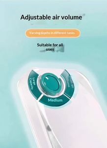 Pompe à oxygène SOBO rectangulaire en plastique ultra silencieuse et économe en énergie de 1L pour aquarium, pisciculture et aérateur domestique – Expédition mondiale - Product Image 3