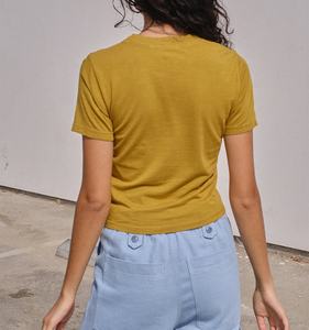 Maglietta da <span class=keywords><strong>donna</strong></span> <span class=keywords><strong>in</strong></span> cotone biologico di canapa, - Product Image 6