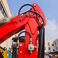 Mini Excavator 3.5 Ton 2 Ton 1 Ton Mesin Kubota EPA Penggali Kebun Pertanian Rumah Tangga Excavator Kecil Harga Mini Excavator Crawler