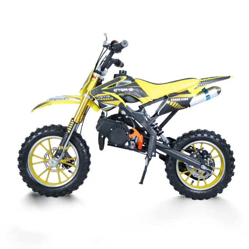 Goedkope Prijs Handpull Kids Crossmotor 49cc Mini Motorfiets