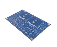 Alimentation de rectification et de filtrage avec protection du haut-parleur Carte d'amplificateur de puissance arrière intégrée Carte vide PCB