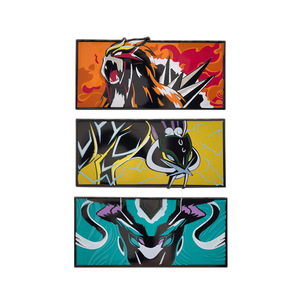 3 Nouveau Design de Haute Qualité Poke Monster <span class=keywords><strong>Suicune</strong></span> Raikou Entei Peint Émail Dur Métal Badge Pins pour Sac à Dos Tissu Décoration - Product Image 2