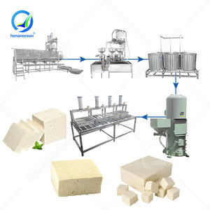 OCEAN Soft Tofu Form Machine Soybean Tofu Make Machine Small Chinese Tofu Make Equipment para la venta - Product Image 1