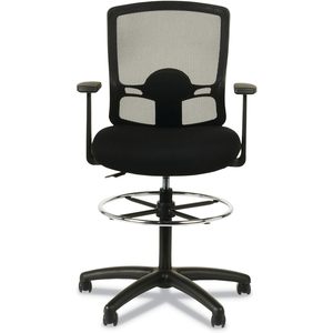 Silla de oficina Alera Etros Series, taburete de malla negra - Product Image 4