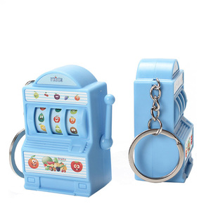 Mini <strong>Slot</strong> <strong>Machine</strong> Keychain Funny <strong>Fruit</strong> <strong>Game</strong> <strong>Machine</strong> With UV Printing Lucky Jackpot Keyring for Kids