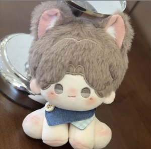 Poupée en peluche Xiao Inbai Yuan en coton, ventilateur original, 15cm en dehors du monde, profitant du temps et de <span class=keywords><strong>la</strong></span> <span class=keywords><strong>nuit</strong></span> - Product Image 3