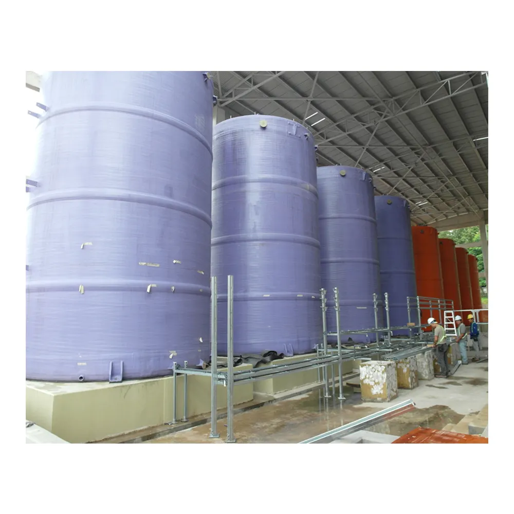 제조 업체 공급 Frp 화학 저장 탱크 물 처리 Biogas 정화조
