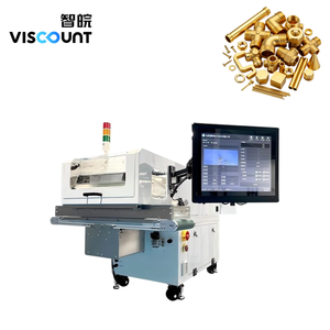 Machine de comptage visuel VisCount Low Drop VBP224 avec convoyeur horizontal et protection contre les dommages pour pièces en laiton - Product Image 1