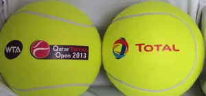 Große tennis ball/förderung tennis ball/jumbo aufgeblasen tennis ball individuell bedruckte tennis bälle