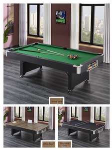 2024 Installation <span class=keywords><strong>de</strong></span> luxe gratuite 3 en 1 Tables <span class=keywords><strong>de</strong></span> billard pliables avec tables <span class=keywords><strong>de</strong></span> <span class=keywords><strong>tennis</strong></span> pour jeux <span class=keywords><strong>de</strong></span> tables - Product Image 3