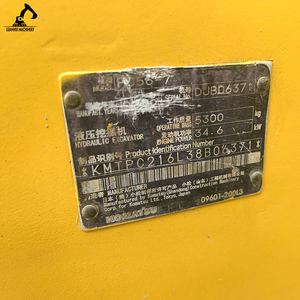 Plataforma giratoria reductora de ruido de alta calidad al por mayor Excavadoras usadas Komatsu PC56 a la venta - Product Image 6