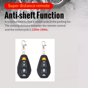 Système de sécurité moto à sens unique alarme bouton poussoir moteur à distance démarrage arrêt fonction APP mobile populaire en Egypte - Product Image 4