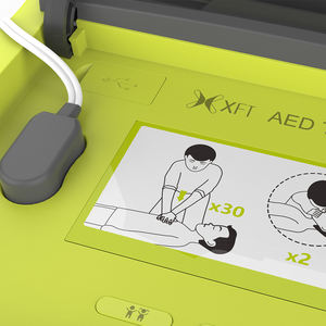 <span class=keywords><strong>Défibrillateur</strong></span> AED rechargeable à longue durée <span class=keywords><strong>de</strong></span> vie <span class=keywords><strong>de</strong></span> la batterie, télécommande, entraîneur <span class=keywords><strong>pas</strong></span> <span class=keywords><strong>cher</strong></span>, premiers secours, XFT 120GA, entraîneur DEA, <span class=keywords><strong>formation</strong></span> en RCP - Product Image 5