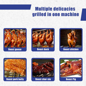 <span class=keywords><strong>Rôtissoire</strong></span> à <span class=keywords><strong>poulet</strong></span> à gaz commerciale <span class=keywords><strong>verticale</strong></span> SS8B avec rotation automatique pour <span class=keywords><strong>poulet</strong></span> entier et canard et cuisson à la mexicaine - Product Image 5