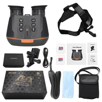Jumelles de vision nocturne 3D VR nouvelle génération 8K HD Zoom numérique Rechargeable Casque monté Vision nocturne infrarouge
