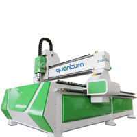 Routeur CNC à table de travail sous vide Quantum Laser MH-R1325SA avec broche à refroidissement par eau pour le travail du bois, de l'acrylique et du MDF