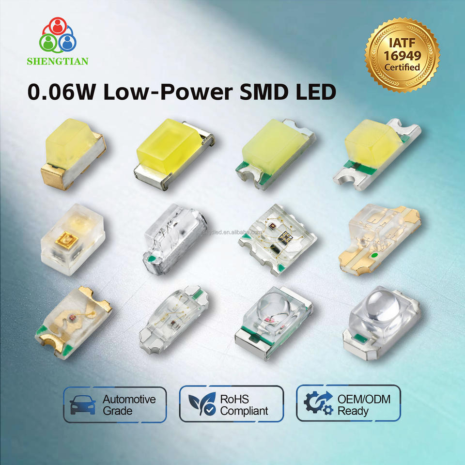 1608 Red Blue Bi-color LED 1.6x0.8mm SMD 5mA Reliable for Interaction ...
