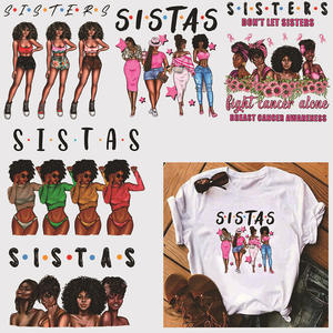 Offre Spéciale famille harmonie soeur transfert de chaleur rouleau autocollants Style différent Dtf impression directe sur film pour vêtements - Product Image 2