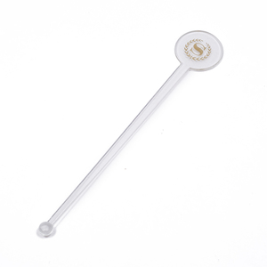 Promotion Custom Eco Friendly Kunststoff Cocktail Drink Rührer Swizzle Sticks mit benutzer definierten Logo für Hochzeits feier <span class=keywords><strong>Hotel</strong></span> - Product Image 4