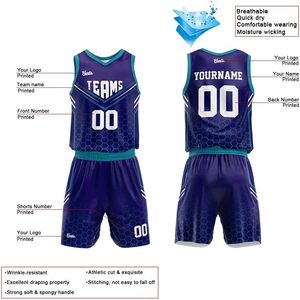 Camiseta de Baloncesto Personalizada Unisex con Cuello en V, Sublimada, Absorbente de Humedad, con Impresión de Nombre y Número del Equipo - Product Image 3