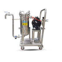 Système de Filtration Mobile en acier inoxydable 316, filtre pour voiture