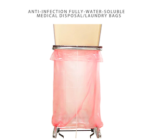 Bolsa Plana Biodegradable Desechable de PVA Soluble en Agua de 25um de Espesor, Marca <span class=keywords><strong>Siker</strong></span>, Precio de Fábrica, para Control de Infecciones en Hospitales y Hoteles - Product Image 2