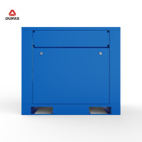 Compresseur d'air à vis stationnaire à commande intelligente du fabricant chinois, avec VSD et bloc compresseur PM à refroidissement liquide