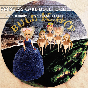 Utensilios de Repostería Ecológicos, Muñeca de Pastel de Princesa Momoko de Medio Cuerpo, Decorador de Postres - Product Image 2