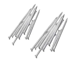 China Supplier High Quality, 10cm 20cm Fluted Smooth Shank Clavo Stainless Steel Galvanized Nails iron Nails Concrete Nails/