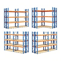 Système de rayonnage industriel robuste pour entrepôt, en acier haute résistance, réglable, avec système de verrouillage de sécurité, certifié CE