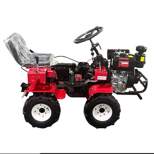 Mini Motozappa Sarchiatrice Meiqi 195 <span class=keywords><strong>Motocoltivatore</strong></span> Rotativo Economico con Motore Diesel Cinese, Componenti Principali di Motore e Ingranaggi - Product Image 2