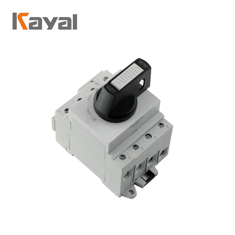 KAYAL สวิตช์แยกน้ำรุ่น Ip66,ตัวแยกสัญญาณ Pv Earth Isolator การรับรอง DC Ce สวิตช์หลัก