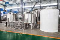 Cuve sous pression de 1000 L pour la fabrication de kombucha et le traitement de l'alcool, en acier inoxydable