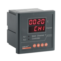 Testeur de surveillance de température ARTM-8L, mesure maximale de 8 boucles PT100 connectées à NTC, PT 100 / PT1000, capteur de thermocouple