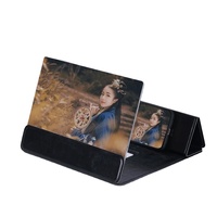 Amplificateur d'écran de téléphone portable 12 pouces Ai-003 Loupe vidéo 3D HD Support universel pliable en acrylique OEM