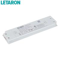 Controlador LED de 12/24 V CC para Tiras LED, Estándar Estadounidense de 120 V CA, Protección Contra Cortocircuitos, 12 V 24 V, Regulable por TRIAC, Clase UL 2, 40 W 60 W 90 W