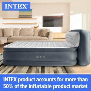 Materasso gonfiabile incorporato della testiera della testiera di serie della regina di <span class=keywords><strong>INTEX</strong></span> 64448 DURA-BEAM - Product Image 4