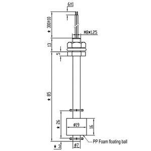 智能马桶磁性浮子水位传感器 - Product Image 2
