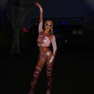 ชุดชั้นในบอดี้สูทแขนยาวแบบเซ็กซี่เว้าอก โชว์สัดส่วน ชุดนอนวาบหวิว ไม่เซ็นเซอร์ ชุดอีโรติก - Product Image 2