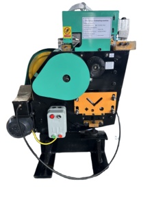 เครื่องเจาะและตัดโลหะแบบแผ่น QA32-10B เครื่องเจาะเหล็กอเนกประสงค์แบบรวมฟังก์ชั่นสำหรับเหล็กฉากและเหล็กตัวซี - Product Image 3