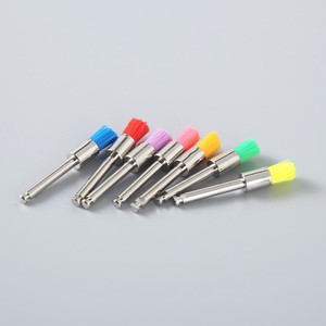 Cepillo de pulido Dental colorido, cepillo de profilaxis de cerdas de nailon Dental desechable, cepillo profiláctico Dental 100 unids/caja - Product Image 3