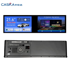 Tốt nhất Car DVD <span class=keywords><strong>Player</strong></span> Màn hình kép với môi trường xung quanh ánh sáng đôi 10.1 inch màn hình cảm ứng Android 13 trong xe máy nghe nhạc với chức năng 360 - Product Image 1