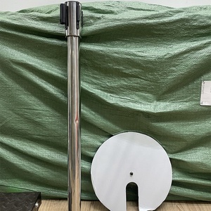 เสาสแตนชั่นควบคุมฝูงชนแบบยืดหดได้ทำจาก201สแตนเลส - Product Image 3