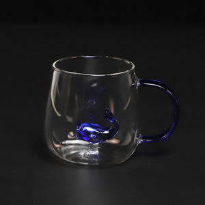 Creatividad de alto valor, ingenioso diseño minimalista, cristal transparente vintage, patrón de árbol de <span class=keywords><strong>Navidad</strong></span>, vasos de agua - Product Image 5