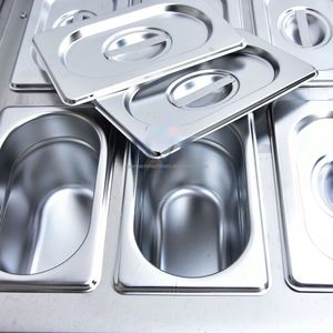 Máquina para Hacer Helado Enrollado Instantáneo, Máquina para Hacer Helado Frito Tailandés, Máquina para Hacer Rollos de Helado Frito - Product Image 3