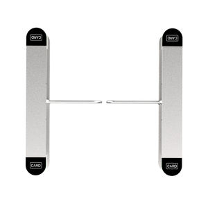 Porte cylindrique industrielle de tourniquet d'oscillation d'entrée de sécurité d'acier inoxydable double portes en aluminium d'oscillation - Product Image 3